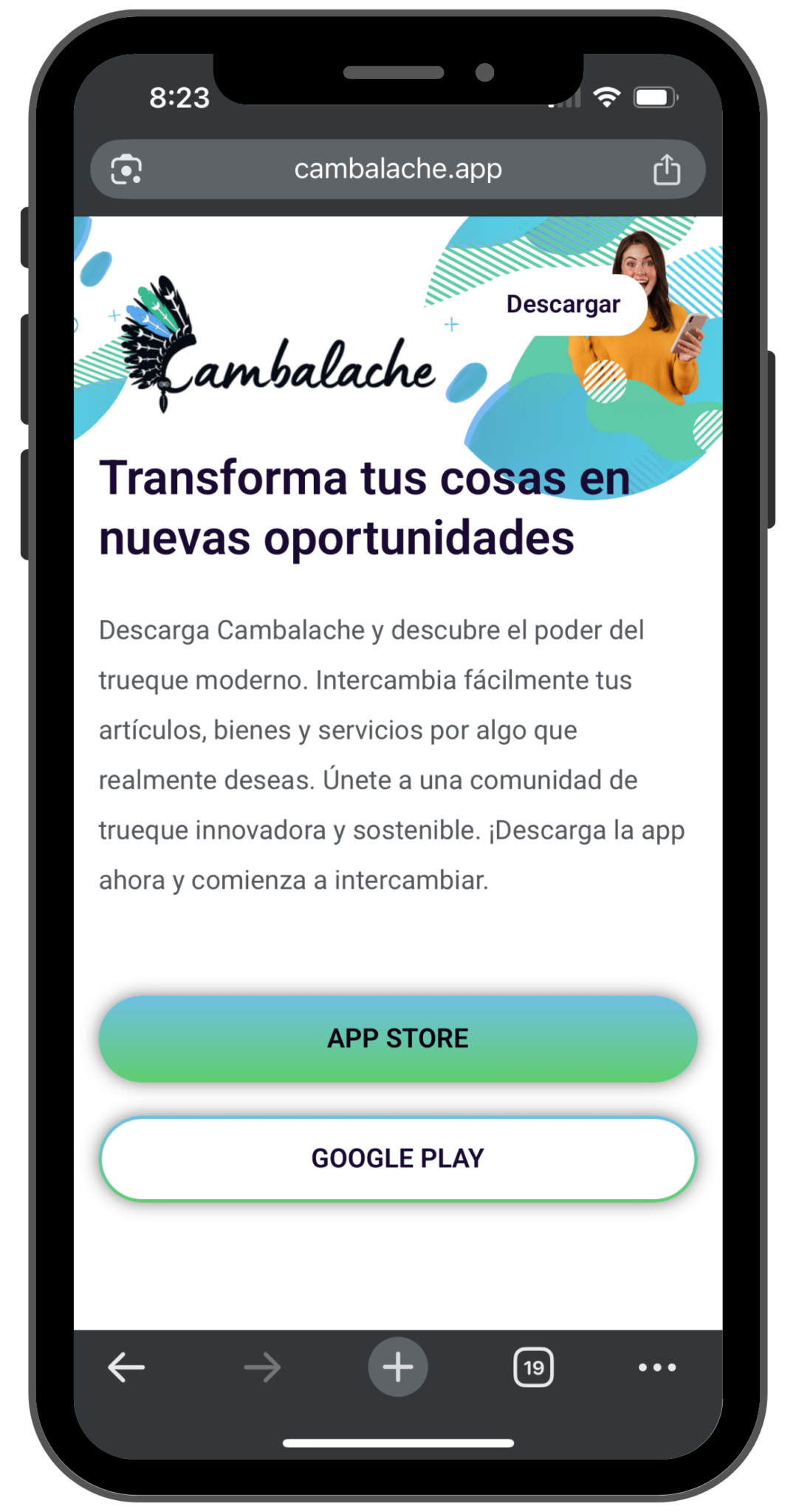 Cambalache app - 1