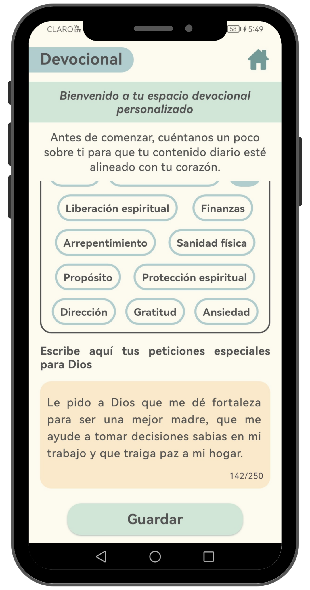 Mi fe app - 2