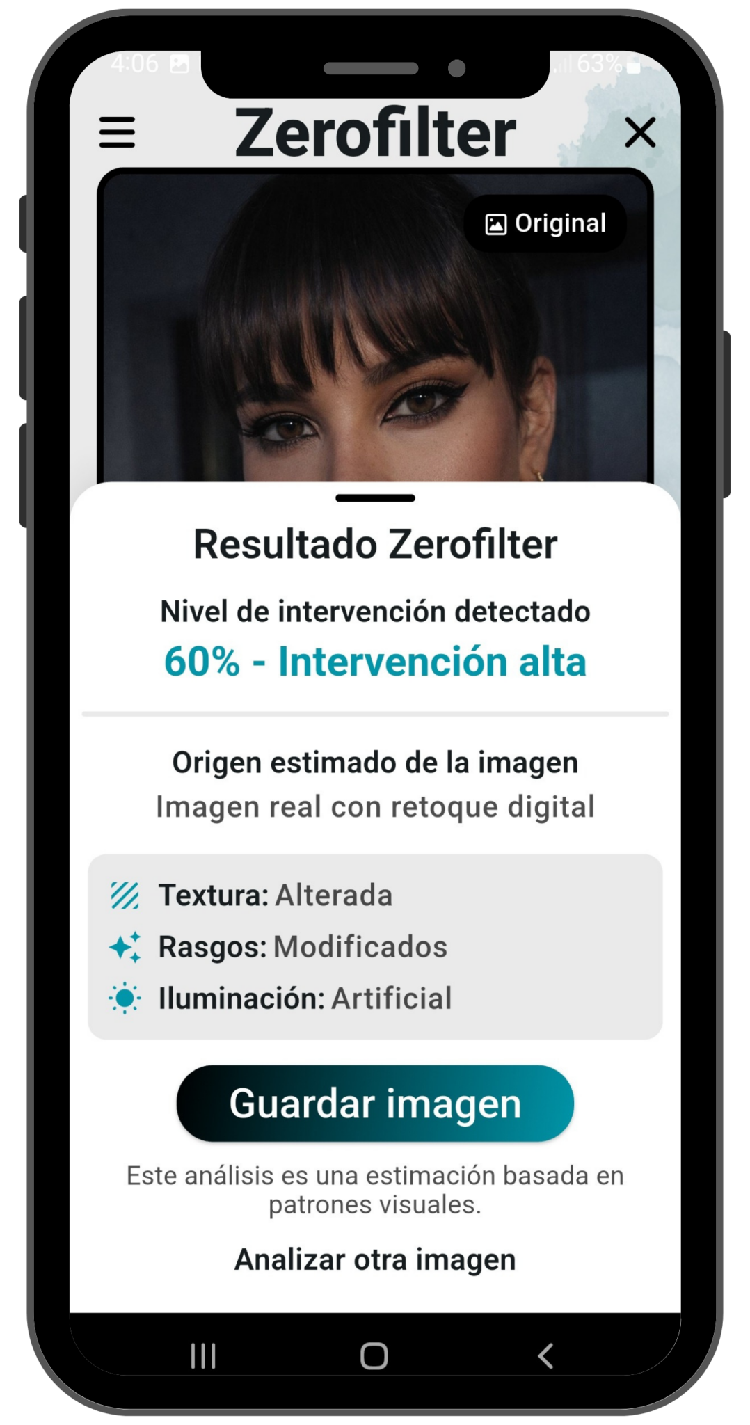 Zerofilter app - 5